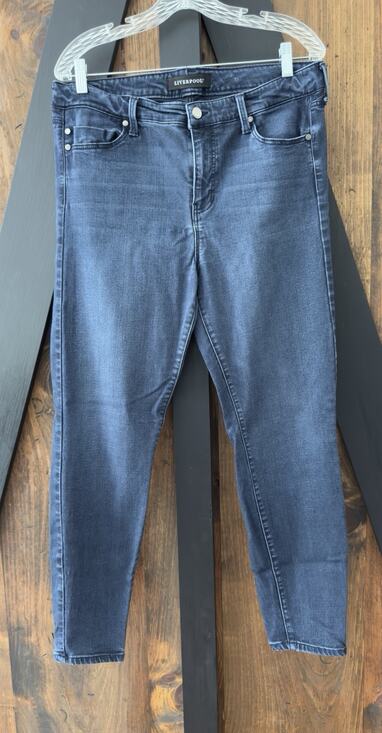 Liverpool Jeans Company Denim - Liverpool Women’s High Rise Skinny Jeans * Dark Wash * Stretch! Size 14 34x27